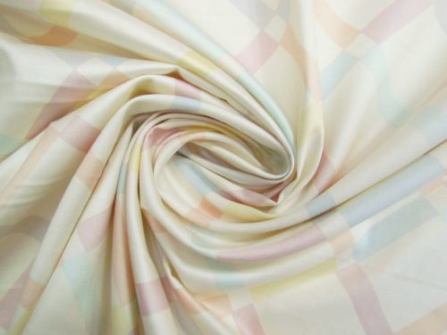 Candy Store Check Cotton Sateen #15774