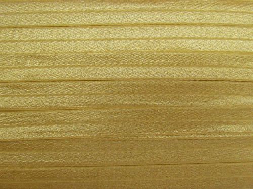 20mm Shiny Fold Over Elastic- Dijon #T1501