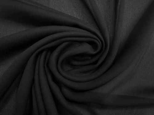 Georgette- Black Rose #15823