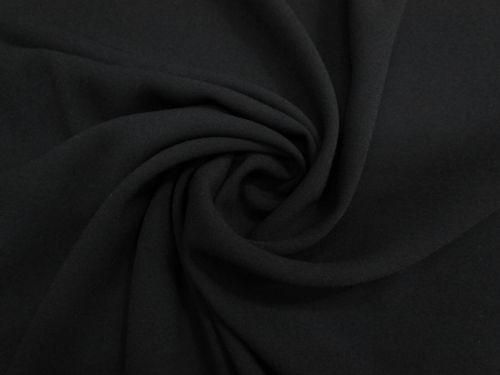Stretch Lightweight Crepe- Black Widow #15824