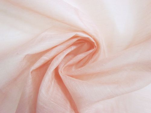 Silk Linen Slub Organza- Pink Lemonade #15830