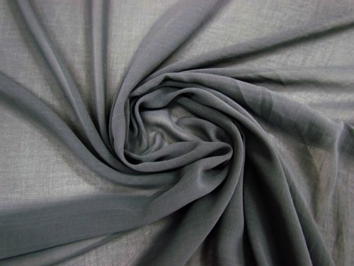1.8m Final Remnant Piece- *Seconds* Chiffon- Storm Grey #3532