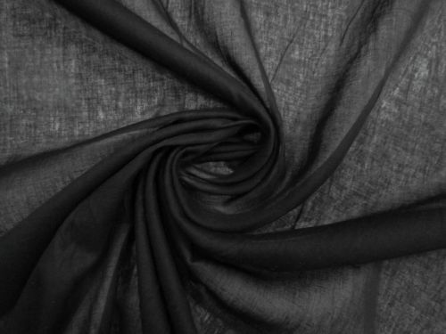 Cotton Voile- Tourmaline Black #15875