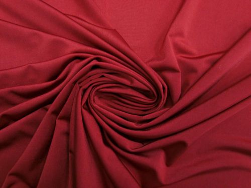 Shiny Spandex Jersey- Cherry Red #15877