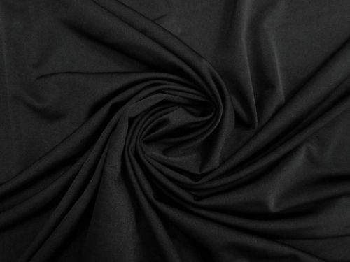 *Seconds* Shiny Spandex Jersey- Raven Black #15890