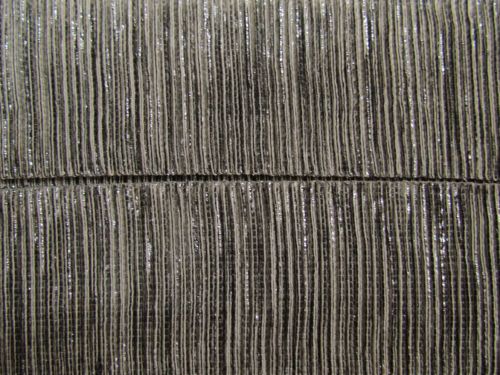 52mm Decorative Metallic Crinkle Elastic- Silver #T1533