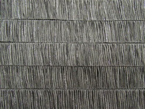 26mm Decorative Metallic Crinkle Elastic- Silver #T1534