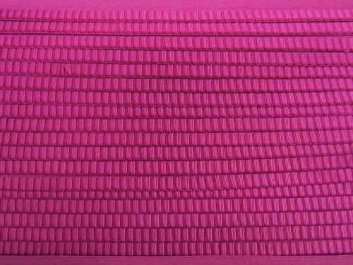 19mm Ruffle Edge Elastic- Hot Pink #T1537
