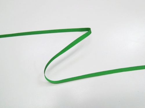 6mm Grosgrain Ribbon- Kelly Green #T1567