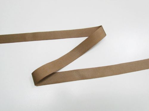 16mm Grosgrain Ribbon- Olive Brown #T1577
