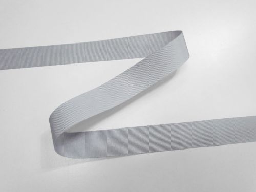 25mm Grosgrain Ribbon- Light Grey #T1581