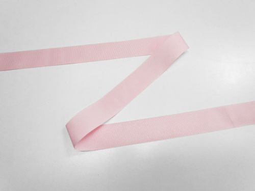 25mm Grosgrain Ribbon- Baby Pink #T1583