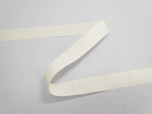 25mm Grosgrain Ribbon- Cream #T1585