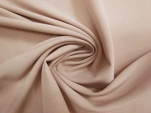 Double Faced Twill Bengaline- Peach Beige #15967