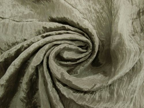 Crinkle Satin Chifon- Lichen Green #15999
