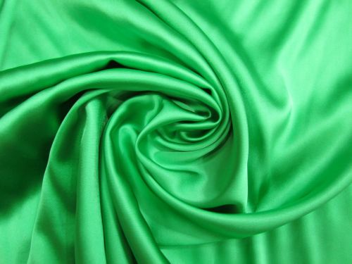 Heavyweight Stretch Viscose Satin- Evergreen #16003