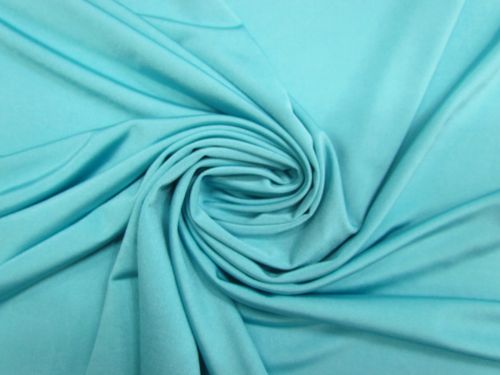 Shiny Spandex Jersey- Summer Aqua #16013