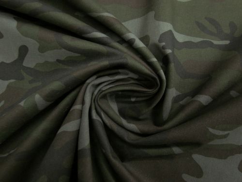 7.5oz Forest Camo Brushed Drill #16024
