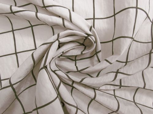 City Grid Cotton Nylon Taslon #16057