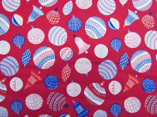 Liberty Cotton- The Merry And Bright Collection- Dancing Trees- A