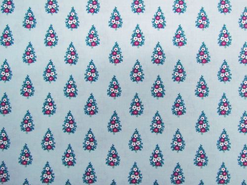 Liberty Cotton- A Woodland Christmas- Winter Pine- B