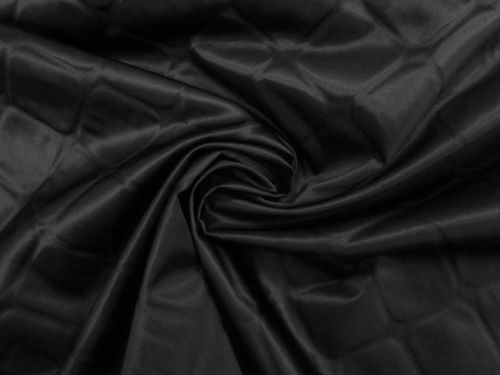 Chainlink Embossed Nylon- Black #16097