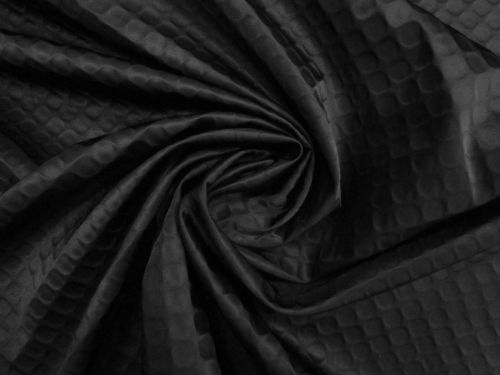 Bubble Wrap Embossed Nylon- Black #16101