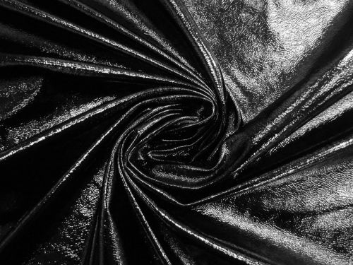Crinkle PVC Vinyl- Oil Slick Black #16115