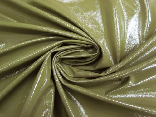 Crinkle PVC Vinyl- Light Olive #16116