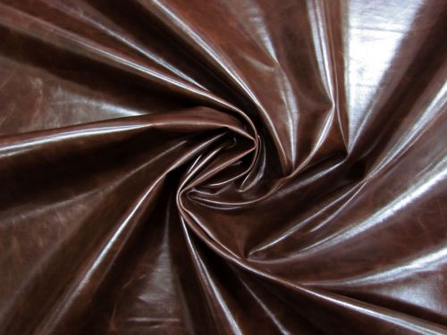 PVC On Cotton- Mahogany Brown #16117