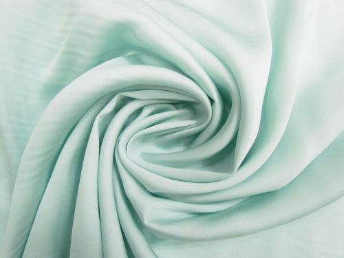 2m Final Remnant Piece- Viscose Twill- Soft Aqua #14429