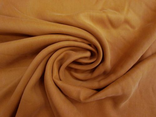 Sandwashed Viscose- Pumpkin Pie Orange #16119