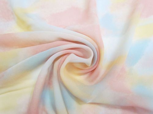 Pastel Clouds Silk Georgette #16144