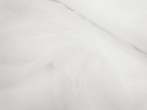 Bridal Tulle- Silk White