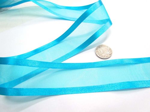 Satin Edge Ribbon 38mm- Marine