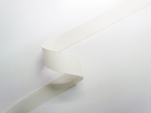 Grosgrain Ribbon 22mm- Antique White