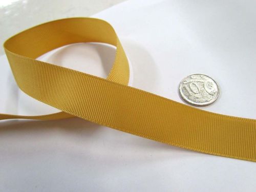 Grosgrain Ribbon 22mm- Gold