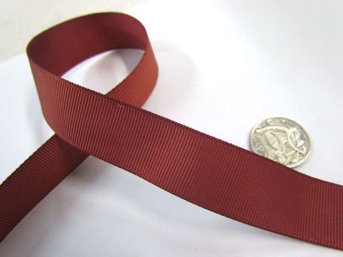 Grosgrain Ribbon 22mm- Rust
