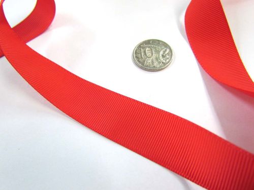 Grosgrain Ribbon 22mm- Red