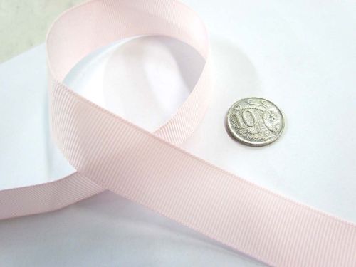 Grosgrain Ribbon 22mm- Powder Pink