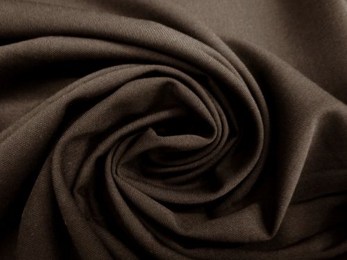 Stretch Wool Suiting- Dark Chocolate #10835