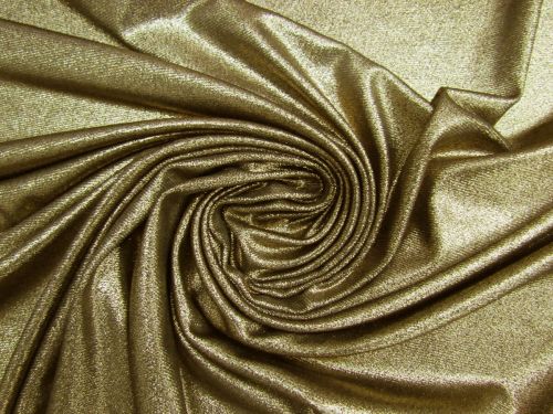 Foile Jersey- Brass Shimmer #11050