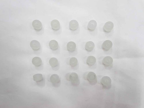 Frosted Glass Beads- Pack of 20- RW138