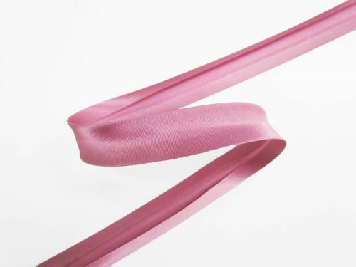 Great value 15mm Satin Bias Binding- Dusty Pink #T316 available to order online Australia