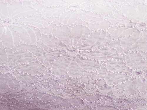 Great value 120mm Lilacs Blooming Stretch Lace Trim #T334 available to order online Australia