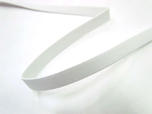 12mm High Density Elastic- White