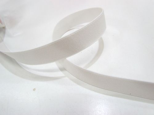 20mm High Density Elastic- White