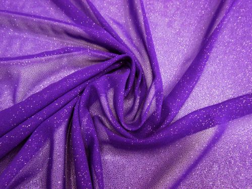 Glitter Chiffon- Purple