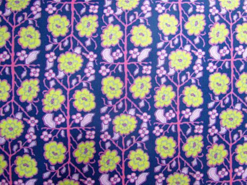 Amy Butler- Splendor- Pincushion Floral- Midnight