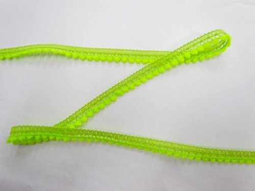 Petite Pom Poms- Fluro Green